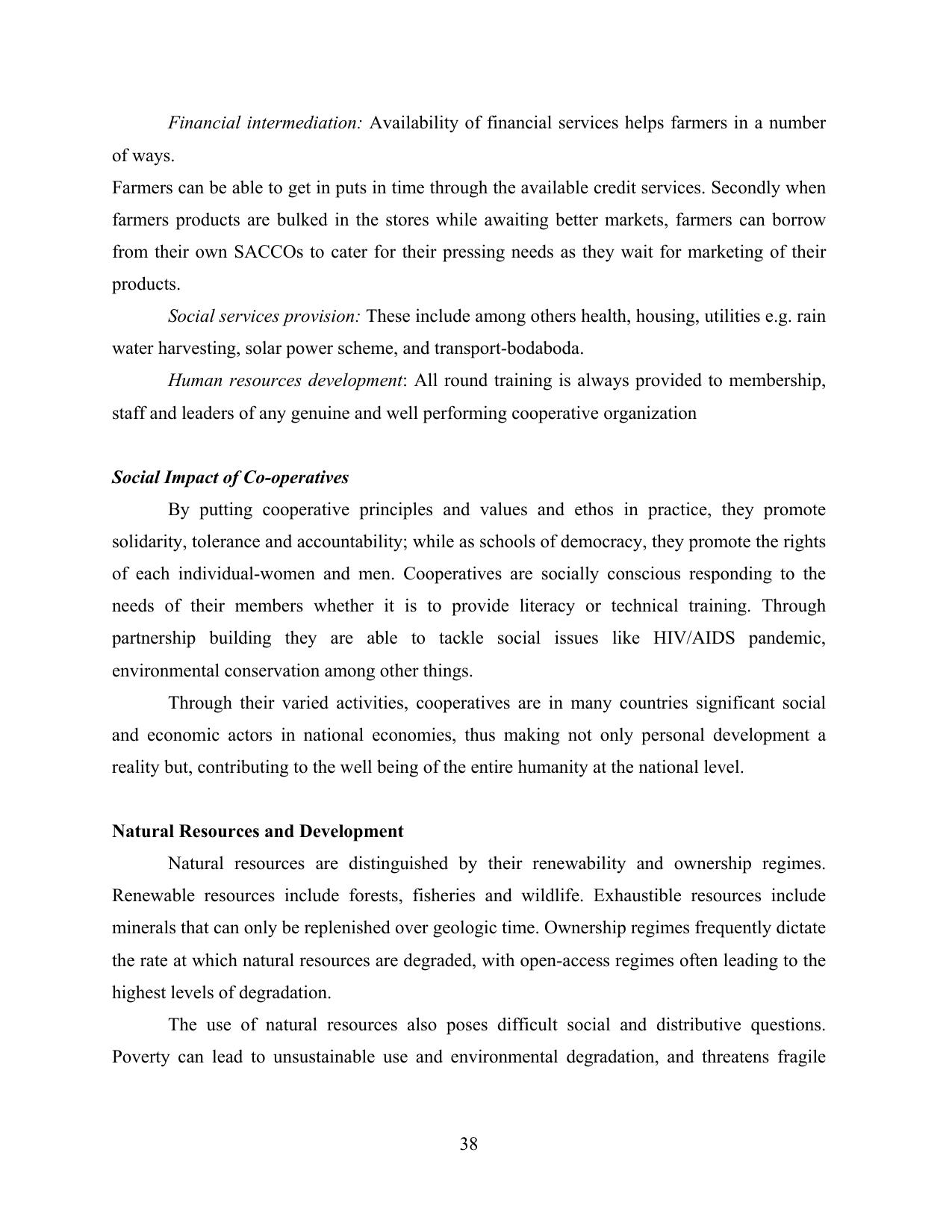 BBM Development Studies Module — page 42 of 76
